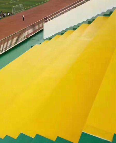 宝坻球场台阶翻新修补改造